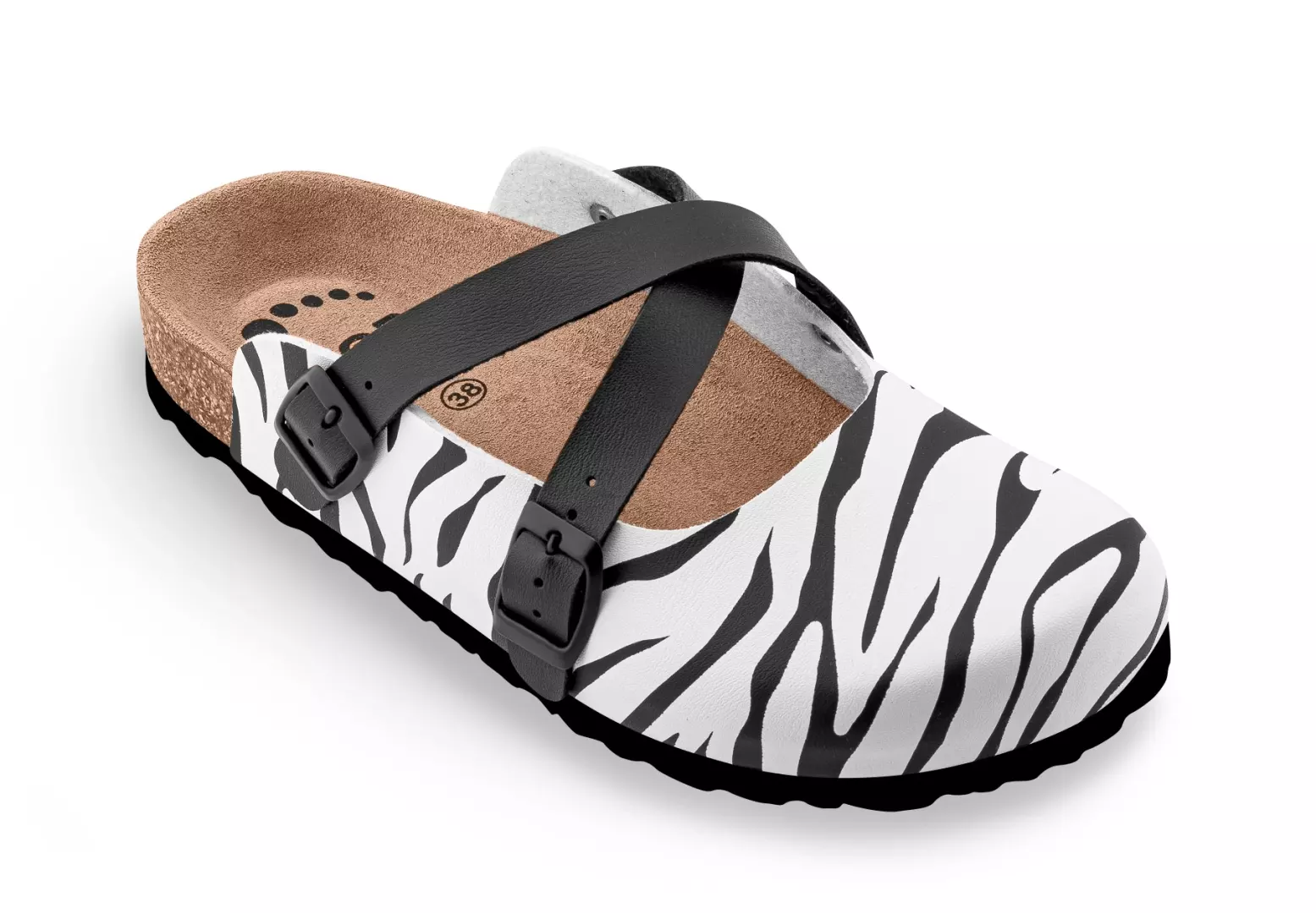 ForCare Obuv zdravotní 101066 barva bílá - zebra