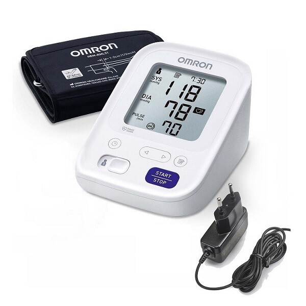 Tonometr OMRON M3 COMFORT INTELLI pažní + síťový zdroj