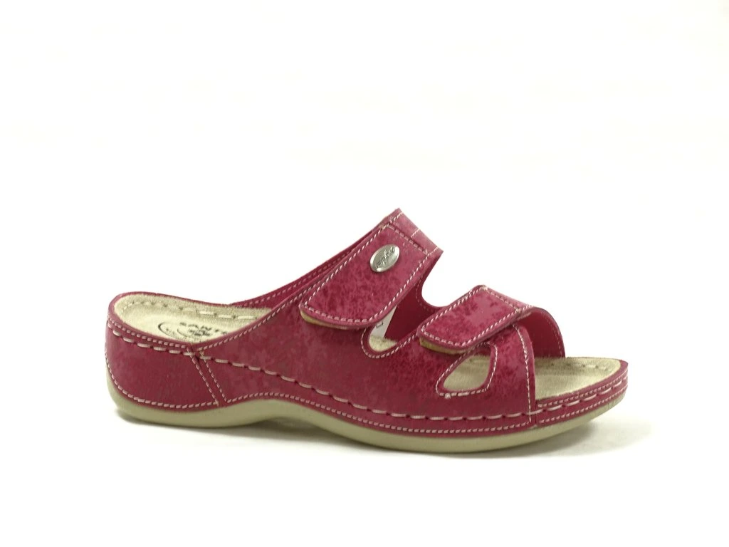 SANTÉ DÁMS.PANTOFEL DS/152 BORDO