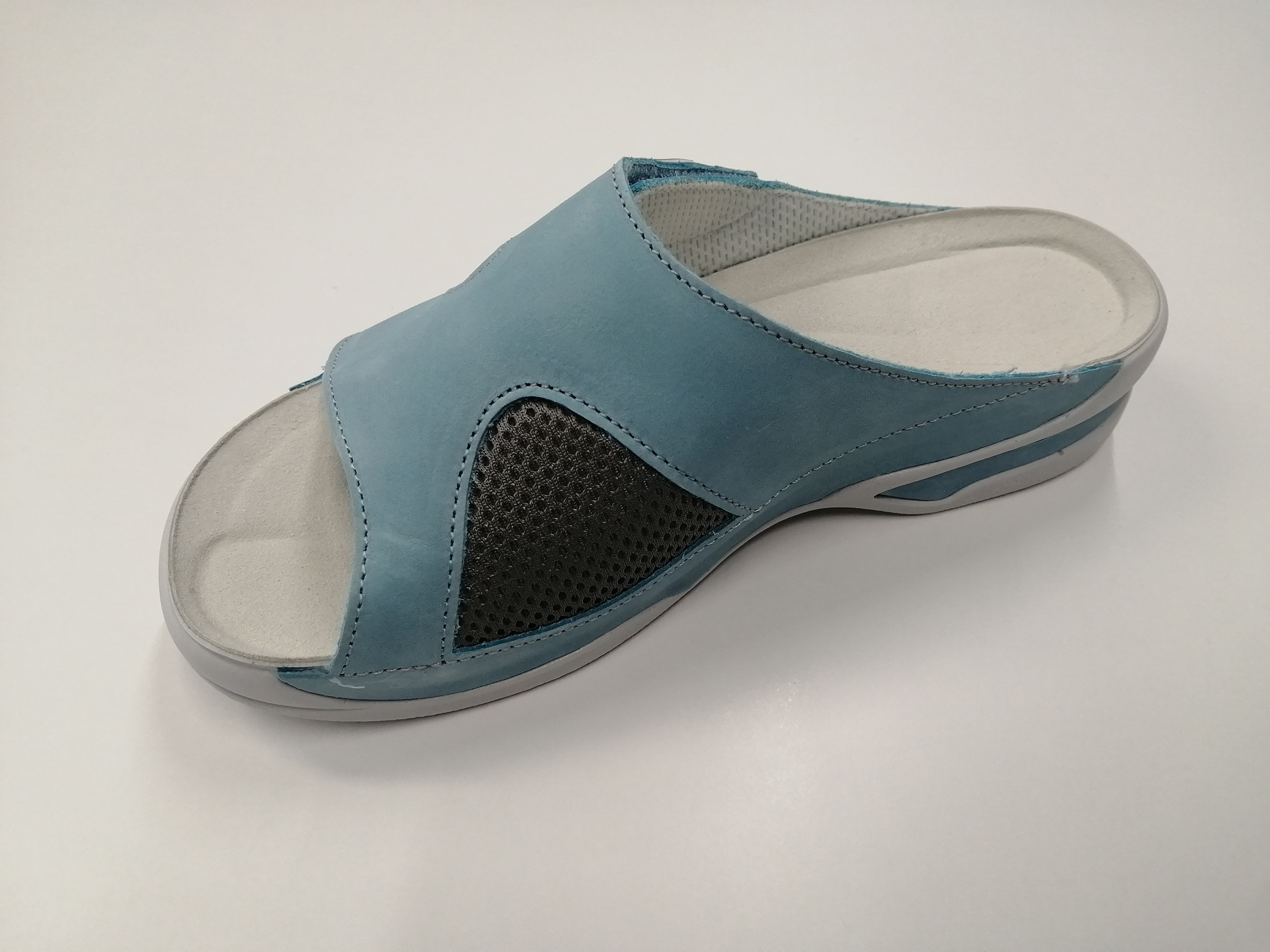 MEDISTYLE Pantofel dámský Oldřiška modrý - halux 2O-E19/1/H