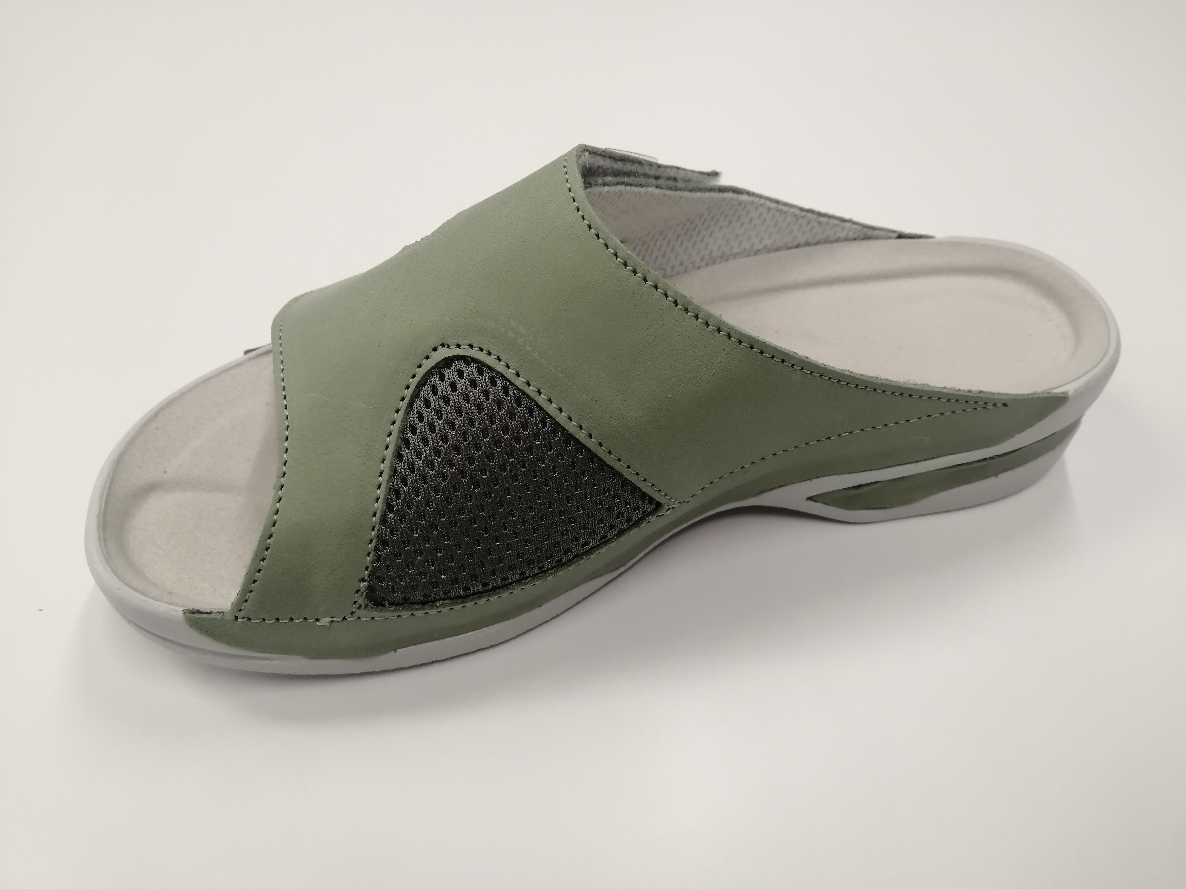 MEDISTYLE Pantofel dámský Oldřiška zelený - halux 2O-E17/H