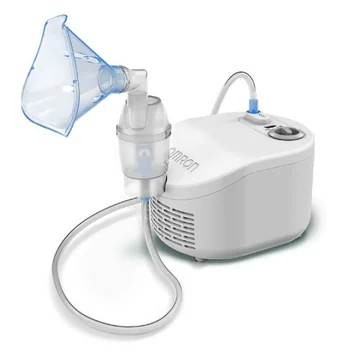 NEBULIZÁTOR kompresorový inhalátor Kompresorový OMRON C101 ESSENTIAL – 5 let ZÁRUKA!!!