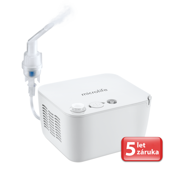 NEBULIZÁTOR kompresorový inhalátor Kompresorový OMRON C101 ESSENTIAL – 5 let ZÁRUKA!!!