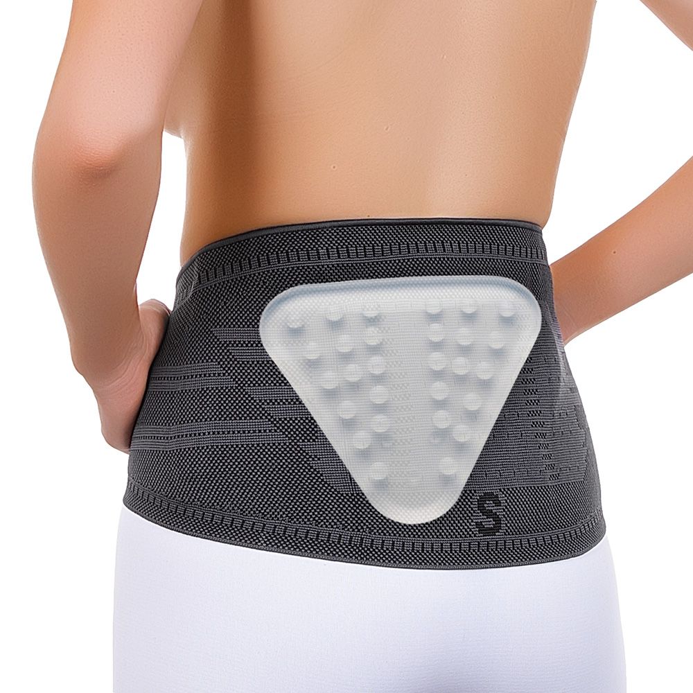 Sanomed LumboSan plus - bederní pás se silikonovou masážní pelotou