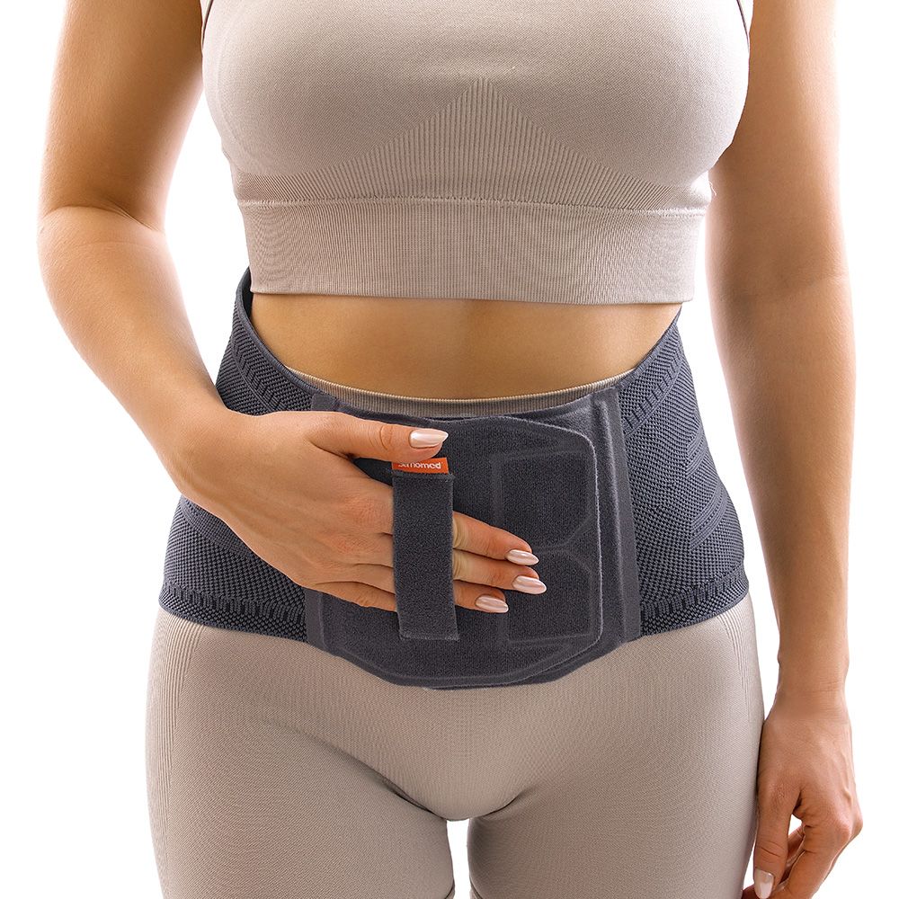 Sanomed LumboSan plus - bederní pás se silikonovou masážní pelotou