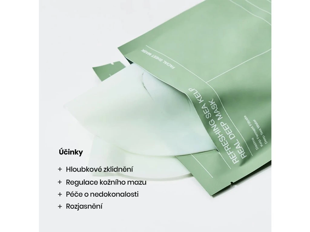Refreshing Sea Kelp Osvěžující korejská maska s mořskou řasou