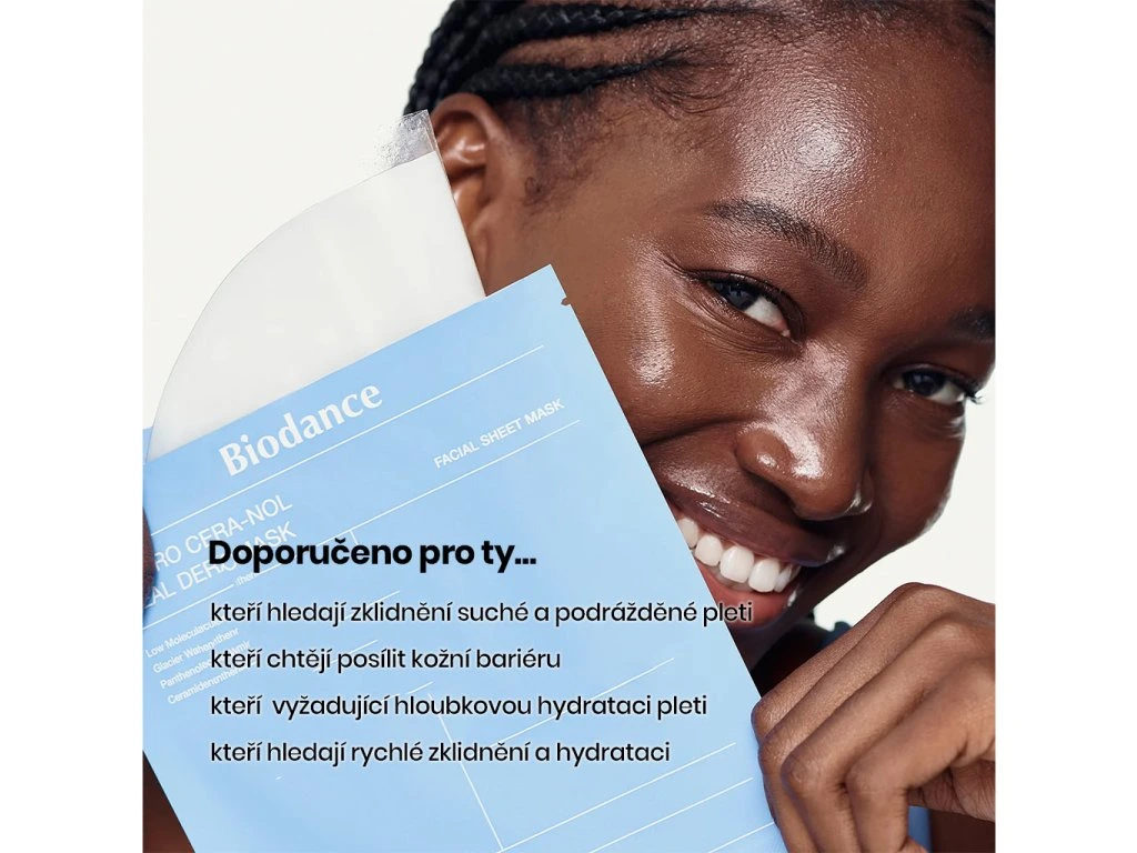 Hydro Cera-nol Zklidňující a posilující korejská maska