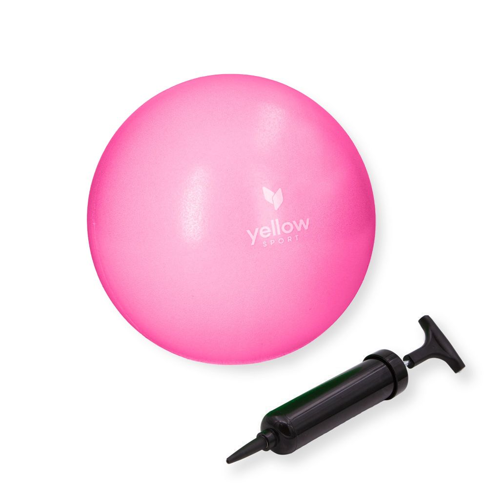 Míč rehabilitační yellowSPORT GymBall Overball 22-25 cm s pumpičkou
