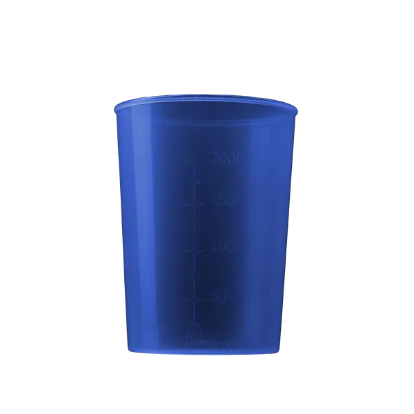 Pohárek na nápoje s hubičkou spodní díl 250ml MODRÝ