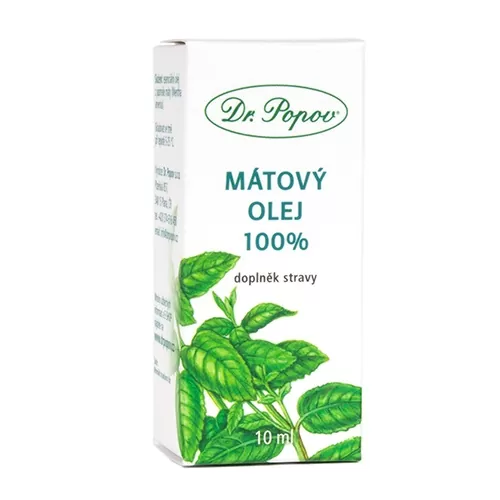 DR.POPOV Mátový olej 100%, 10 ml
