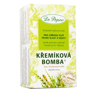 DR.POPOV Křemíková bomba 30g (20 nálevových sáčků)