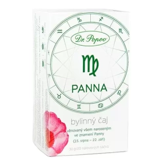 DR.POPOV Bylinný čaj PANNA, 30 g, 20 nálevových sáčků