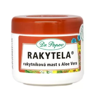 DR.POPOV Rakytníková mast s Aloe Vera – Rakytela, 50 ml