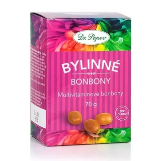 DR.POPOV Bonbony Multivitamín, 70 g