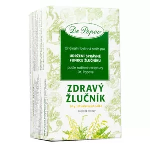 DR.POPOV Zdravý Žlučník, porcovaná směs, 30 g, 20 nálevových sáčků