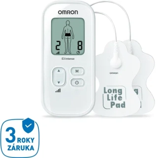 OMRON E3 Intense, 3roky záruka