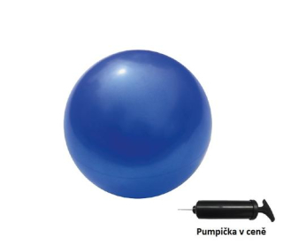 Míč rehabilitační Overball Midi Reh pr.25 cm - modrý