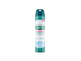 Osvěžovač vzduchu, ploch a textilii, Sanytol, 300 ml - mentholová vůně