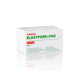 Batist ELASTPORE+PAD 10x15cm steril.
