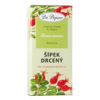 DR.POPOV Šípek drcený, 40 g (20x2g)