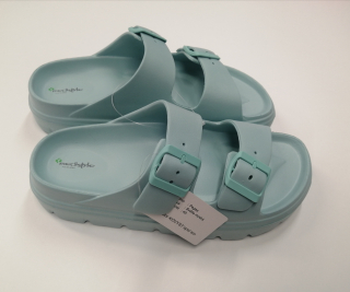 MEDISTYLE Pantofel Pegas - 2 pásky, světle modrý 6PS-34827/SM