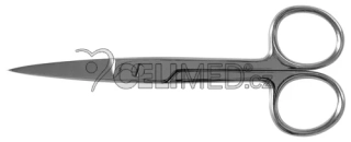 Nůžky rovné, hrotnaté, 14 cm Celimed 6-0046-B