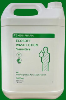 Ecosoft wash lotion sensitive 5000 ml, canister, mýdlo - nepěnivá emulze