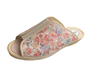SANTÉ DÁMSKÁ DOMÁCÍ OBUV AB/429839 BEIGE