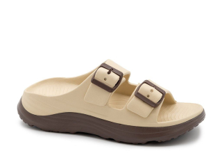 MEDISTYLE Pantofel béžovo-hnědý - SABALENKA - G9-N250K021 (6Č-DB12/4)