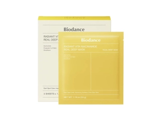 Radiant Vita Niacinamide Rozjasňující pleťová korejská maska s niacinamidem